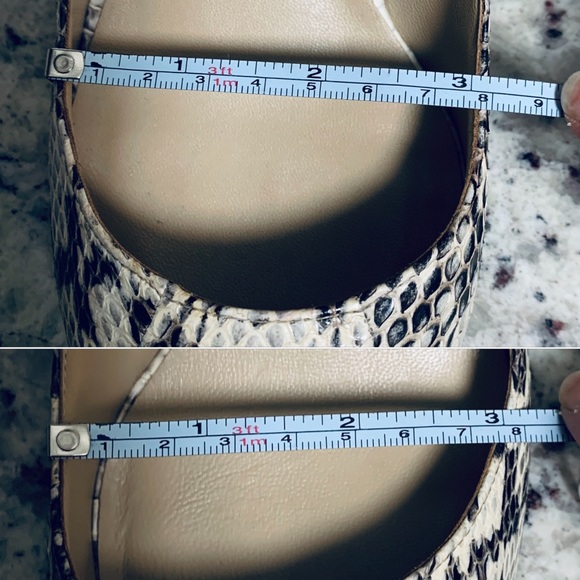 COPY - Michael Kors Trisha Gen. Snake Skin Kitten Heel - Picture 8 of 8